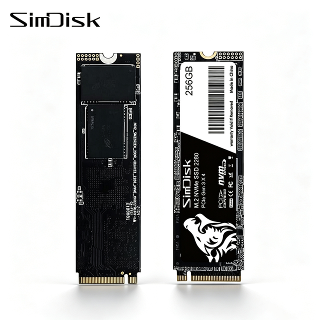 KISSIN Factory Wholesale High Quality M.2  2280 PCIe NVMe SSD 256GB 512GB 1TB  High Speed Internal Solid State Drive for PC