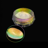 Poudre de changement de couleur de caméléon Aurora blanc de qualité cosmétique de haute qualité pour le maquillage et la peinture de voiture
