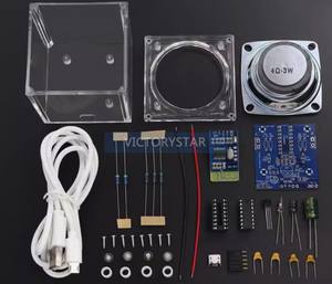 Bluetooth Speaker Production Kit <strong>Small</strong> Audio Parts Electronic DIY Amplifier Mobile Wired - Product Image 2
