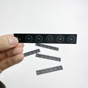 Trung Quốc Chất lượng cao Silicone cao su/Nhựa PVC màng nút tùy chỉnh màng chuyển đổi bàn phím điều khiển điện tử sản phẩm Bảng điều khiển - Product Image 2