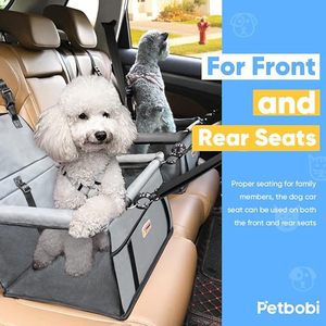 Sièges rehausseurs pour animaux de compagnie (chats et chiens) : portables, respirants, avec harnais de sécurité et stables pour les voyages. - Product Image 1