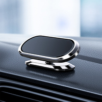 Support de téléphone portable universel magnétique puissant à 360° pour bureau et voiture, avec support de fixation pour téléphones Android