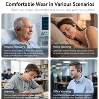 Masseur d'oreille intelligent portable pour la thérapie des acouphènes, l'amélioration du sommeil et le soulagement du stress avec fonction de télécommande pour la relaxation