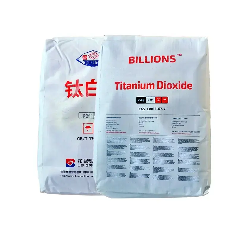 Lomon R996 bubuk Titanium dioksida rutile CAS 13463/67-7 tio2 Lomon R996 kelas industri harga rendah bubuk titanium dioksida anatase