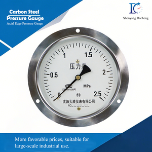 Eksenel Kenar <span class=keywords><strong>150mm</strong></span> Çaplı Basınç Ölçer 0-600Bar Aralığı Basınç Ölçümü için Yüksek Doğruluk Göstergesi - Product Image 3