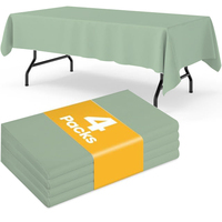 Nappe en plastique menthe 92g, tendance, imperméable, jetable