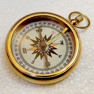 Premium Quality Brass Compass <b>Clock</b> With Vintage Nautical Design Decorative Desk <b>Clock</b> <b>For</b> Home Office And Gift <b>for</b> <b>Sale</b> - Product Image 2