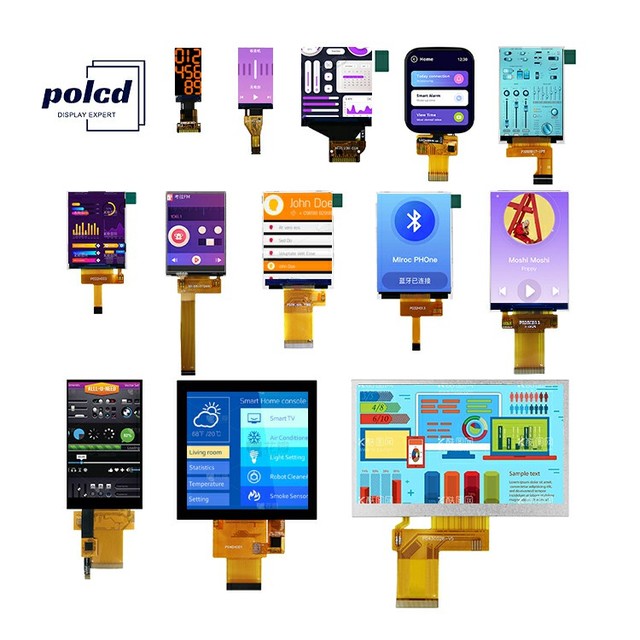 1.44 1.77 2.31 2.4 2.7 2.8 3.2 3.5 inch TFT LCD Module TN ODM sample available Screen Panel Display