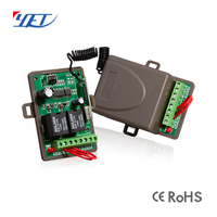 Contrôleur d'inversion de polarité positif et négatif YET405PC 12V/24V avec protection contre les surintensités pour moteur unique et deux télécommandes