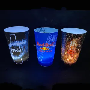Drinkware Free Sample Led Light Cup Liquid Sensing Led Plastic Cup Mug Party Led Cup For Beer Bar Drinking