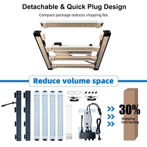 Mới nhất <span class=keywords><strong>2025</strong></span> cân bằng ppfd 3-kênh điều khiển mờ 240W 320W dẫn phát triển ánh sáng trong nhà cây UV IR lm301h EVO phát triển dẫn ánh sáng - Product Image 5