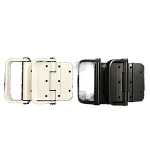 Charnières de balcon en alliage de titane-magnésium et d'aluminium robustes, grandes, pliantes, à double poignée, accessoires pour portes et fenêtres en verre - Product Image 3