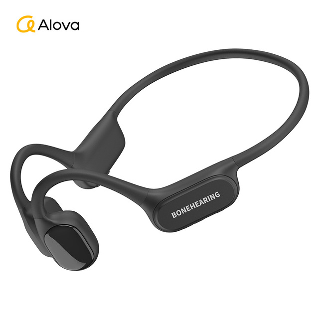 ALOVA Custom OEM Elderly Hearing Aids Loss Kids 16 Channels Bluetooth Headset Bone Conduction Earphones