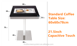 โต๊ะอาหาร LCD ขนาดเล็กพร้อมหน้าจอสัมผัส, แท็บเล็ต Android ในตัว, โต๊ะหน้าจอสัมผัสอัจฉริยะ ETT60 - Product Image 4