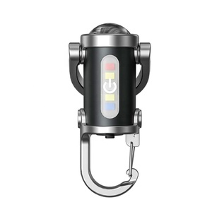 Đèn pin móc khóa nhỏ gọn, đèn chiếu sáng bên hông, 300 lumen, đèn pin EDC bỏ túi, đèn pin móc khóa sạc lại được - Product Image 2