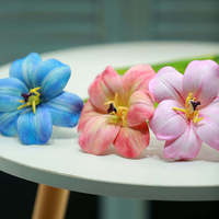 Tulipe Artificielle Hydratante au Toucher Réaliste en PU, Fleur Réaliste à Tige Souple et Flexible pour Décoration Maison, Hôtel, Mariage