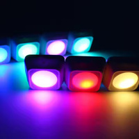 COB Touch Lampes Ajouter Télécommande LED Veilleuses Chambre Puck Lampe Télécommande Cabinet Lumière