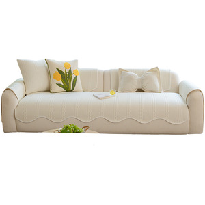 <b>Sofa</b> <b>Cover</b> Solid Color Anti Slip 145-185Cm Minimalist Style <b>For</b> General <b>Sofa</b> Spring 2026 - Product Image 5