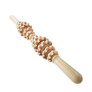 Rullo Massaggiante in Legno di Faggio con Manico Lungo per Massaggio Quotidiano del Corpo a Casa, Design Speciale 2025 - Product Image 6