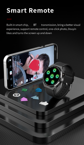 Montre connectée haut de gamme H4 PRO MAX avec reconnaissance gestuelle intelligente, suivi du sommeil, assistant vocal IA, et prise de photo en un clic - Product Image 4