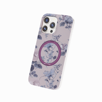 Étui de téléphone avec support Rotation à 360 degrés et étui de téléphone à motif HD pliable à 90 degrés Motif personnalisable pour étui iphone 15 pro max