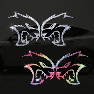 Autocollants décoratifs pour voiture, autocollants personnalisés imperméables, design original, strass brillants, <span class=keywords><strong>logo</strong></span> personnalisé découpé, pour toutes les voitures - Product Image 5