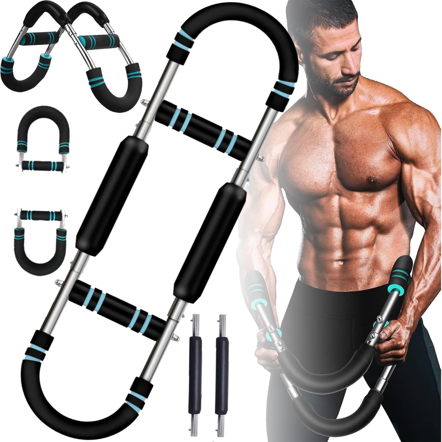 HOTWAVE Ultimate Twister Arm Exerciser.Adjustable Chest Expander