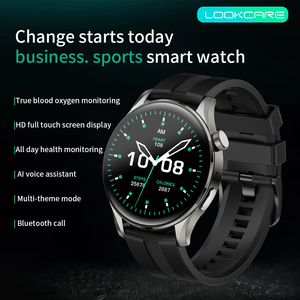 Reloj inteligente LC302, nuevo accesorio de pulsera resistente al agua con pantalla HD, monitor de frecuencia cardíaca, oxígeno en sangre y temperatura, multiesfera corona giratoria, BT - Product Image 3