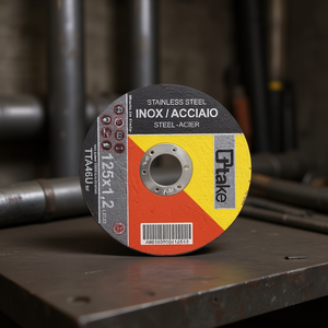 Disque abrasif plat Ttake Evolution 115x22,23 mm pour la découpe de l'acier et de l'acier inoxydable - Product Image 3