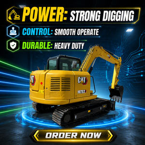 ลิจิ จัดส่งฟรี รถขุดขนาดเล็ก CAT307E2 มือสอง ผลิตในญี่ปุ่น เครื่องยนต์คุณภาพดี ปั๊มมอเตอร์ รุ่นปี 2022 - Product Image 6