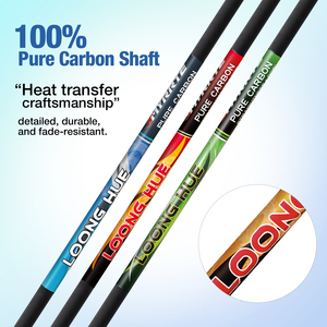 Arbres de flèche en carbone de 6.2mm de qualité supérieure | Haute précision et durable | Parfait pour les arcs classiques et composés, la chasse et l'entraînement - Product Image 3