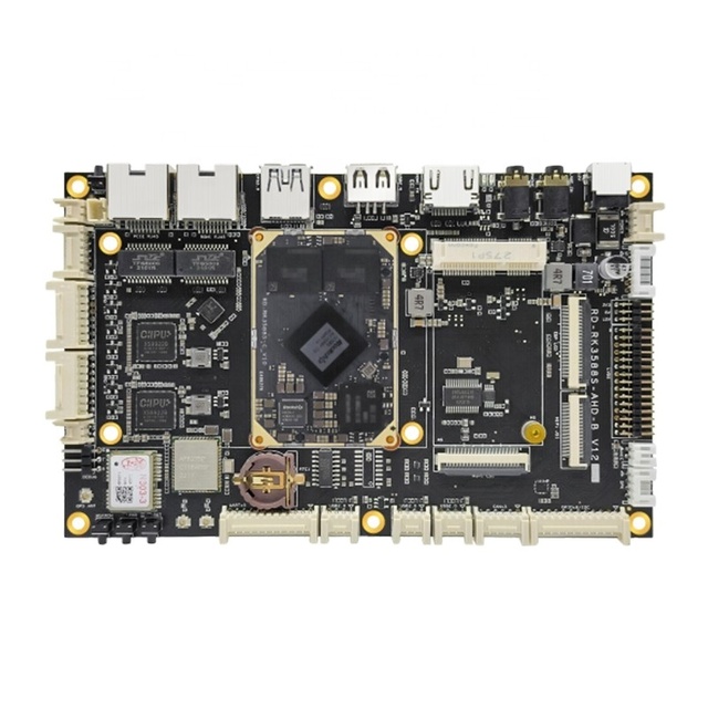 Rockchip RK3588 Mainboard 4G/8G/16G Embedded Module for G61 MP4 GPU Support Android12 Debian11 Ai IoT Motherboard