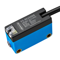 Sensor de Proximidad Fotoeléctrico de Reflexión Difusa HEINXS, Interruptor NPN con Supresión de Fondo, Serie PG3, 10-100 mm, 12-24 VCC, Perfecto
