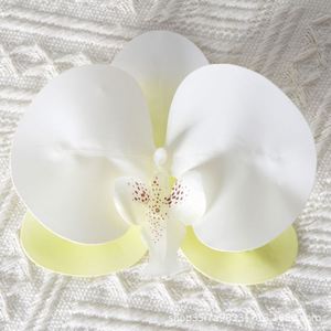 IA0070 Cabezas de Orquídeas <span class=keywords><strong>Dendrobium</strong></span> Artificiales Impresas en 3D, 9.5cm, Orquídeas Artificiales al por Mayor - Product Image 2