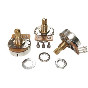 Manufacturer's Direct Sales CTS Same Potentiometer A500K A250K Electric Guitar Bass <b>Knob</b> Volume <b>Copper</b> Shaft Potentiometer - Product Image 1