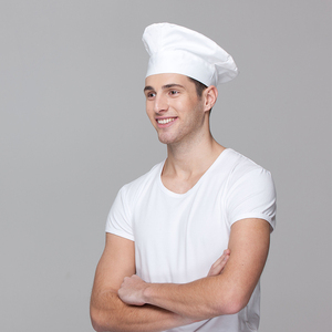 Checkedout Offre Spéciale Fashion <span class=keywords><strong>Chef</strong></span> Hat et Chapeaux de <span class=keywords><strong>Chef</strong></span> pour Hôtel et Restaurants <span class=keywords><strong>Cuisine</strong></span> Work Wear <span class=keywords><strong>Chef</strong></span> Cap - Product Image 2