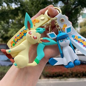 Porte-clés <span class=keywords><strong>Pok</strong></span>émon Famille Eevee <span class=keywords><strong>Pikachu</strong></span>, Pendentif de Sac, Figurine - Product Image 3