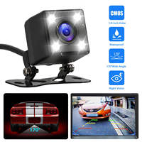 Radar de stationnement visuel d'usine avec moniteur LCD 4,3 pouces pour voiture, rétroviseur avec caméra de recul étanche, système 12V