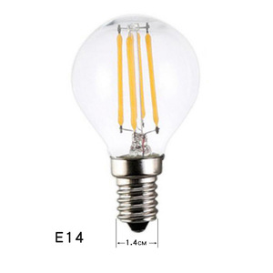 Led Tungsten Filament <b>Bulb</b> G45 E27 Ac 85 265V Glass Hotel Lighting - Product Image 1