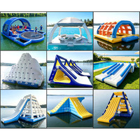 Jeux aquatiques gonflables en PVC / Jeux flottants gonflables UFO / Jouets aquatiques gonflables Aqua Saturn