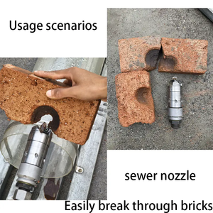 Amjet 150-300BAR หัวฉีดแรงดันสูงสำหรับกำจัดสนิมหัวฉีดทนต่อการกัดกร่อนหัวฉีดทำความสะอาดประสิทธิภาพสูง - Product Image 5