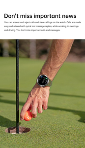 Đồng hồ thông minh thể thao Amoled 1.43 inch 2024 HK87, hỗ trợ gọi <span class=keywords><strong>Bluetooth</strong></span>, đo oxy máu, pin lớn 410mAh, Reloj Smartwatch - Product Image 6