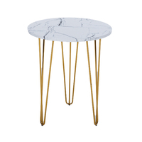Nordique moderne Simple petite Table basse balcon créatif Table d'appoint en fer forgé pour salon canapé chambre Table basse