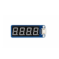 Módulo de Tubo Digital LED Rojo de 4 Dígitos Zetok OEM, Pantalla Numérica de 7 Segmentos para Proyectos DIY de Arduino y Relojes