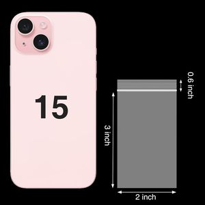 ถุงซิปล็อคใส 2 มิล หนา 2 ชั้น ขนาด 2x3 นิ้ว สำหรับเก็บเครื่องประดับ อาหาร ของเล่น - Product Image 1