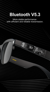 Lunettes intelligentes AG02 <span class=keywords><strong>avec</strong></span> caméra 4K HD, verres anti-lumière bleue, double microphone à réduction de bruit, caméra anti-tremblement 800W - Product Image 5