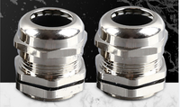 Presse-étoupe métallique M54 * 1.5 PG42 IP68 en acier inoxydable 304