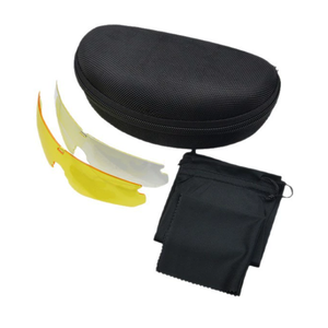 DF1215 Lunettes tactiques balistiques EDS avec verres interchangeables, lunettes de soleil HD pour le tir, lunettes balistiques pour usage tactique - Product Image 1