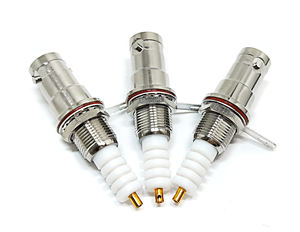 جودة عالية الدقة موصل SHV Bulkhead Bulkhead جهات اتصال نحاسية منخفضة الضوضاء للمختبر/اختبار الجهد العالي في المخزون - Product Image 1