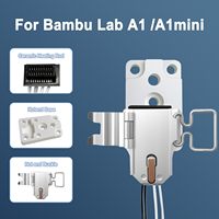 ThxPrint Kit Perakitan Pemanas Hotend Keramik Zirkonia yang Ditingkatkan, Kompatibel dengan Printer 3D Bambu Lab A1/A1 Mini